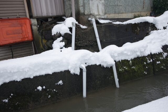冬に多い!給湯器や水道管の凍結