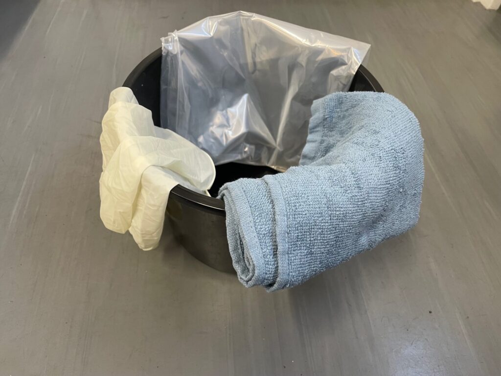 つまり取りの基本の準備 